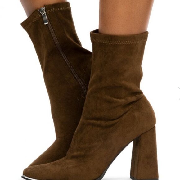 COPY - COPY - Alex Squared Toe Booties - Picture 2 of 6